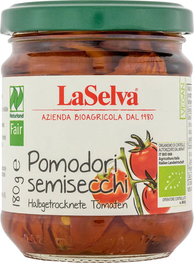 Tomatoes Half-Dried Pomodori Semisecchi Organic