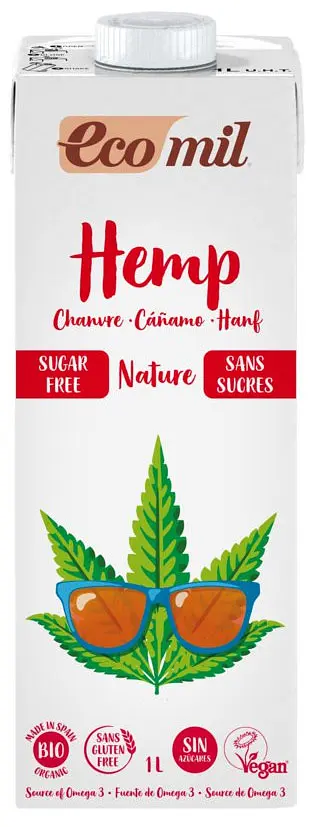 Hemp Drink Without added sugar Organic