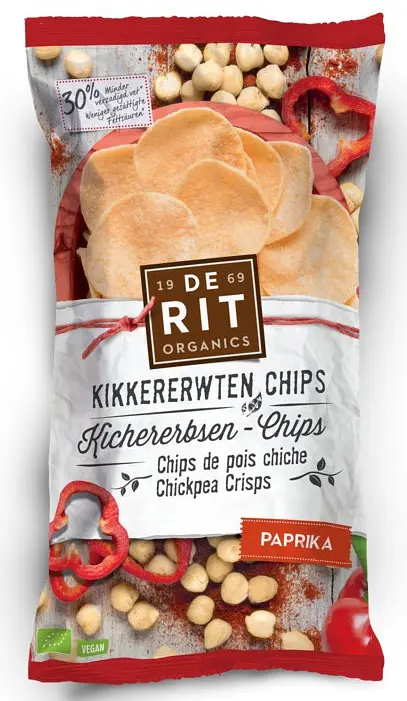 Chips Chickpeas Paprika Organic