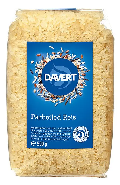 Reis Parboiled Langkorn weiss Bio