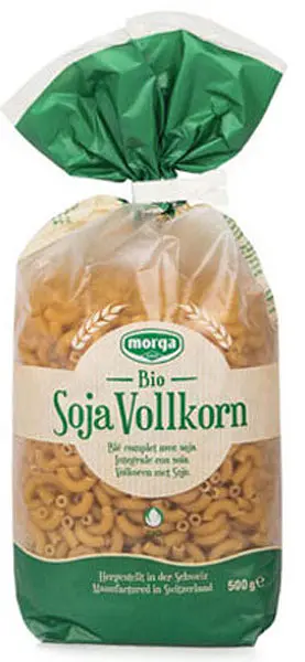 Pasta Soja Wholewheat Coquilletes Organic