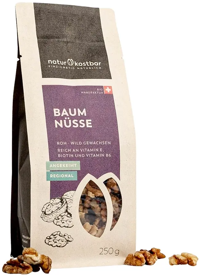 Walnuts Switzerland Wild Sprouted Raw