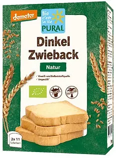 Zwieback (Rusk) Spelt Demeter
