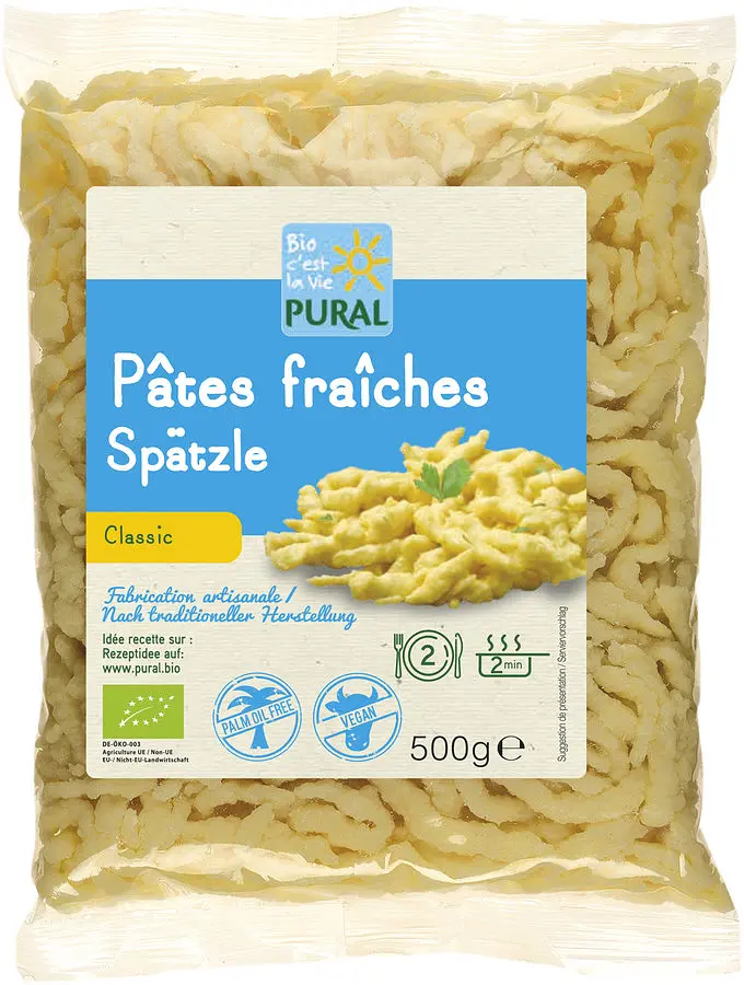 Spätzle Fresh Pasta Organic
