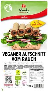 Charcuterie Tranches Veganslices Fumées Bio, 100 g