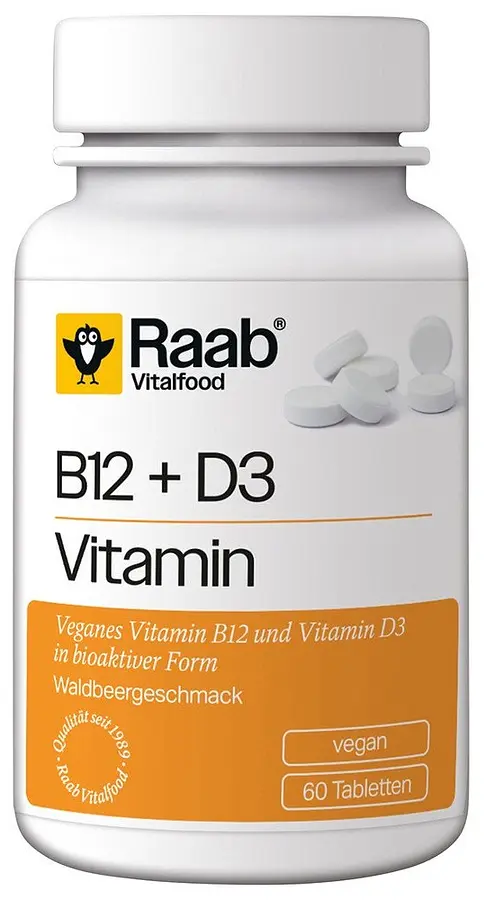Vitamin B12 Methylcobalamin & Vitamin D3 Lozenges, 60 pcs