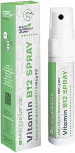 Vitamin B12 Methylcobalamin Vegan 500µg Spray, 25 ml