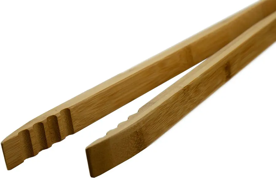 Bamboo Kitchen Aid Serving Tongs, 26cm