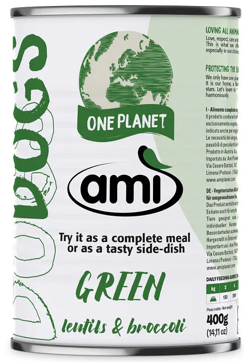 Wet Dog Food Ami V-Love GREEN Vegan