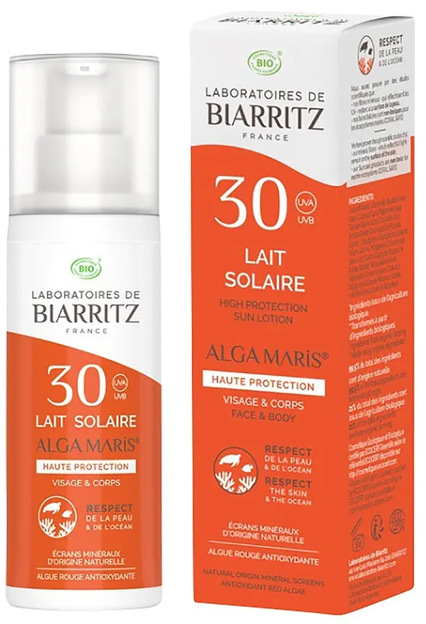 Algamaris Sun Milk SPF30 Organic