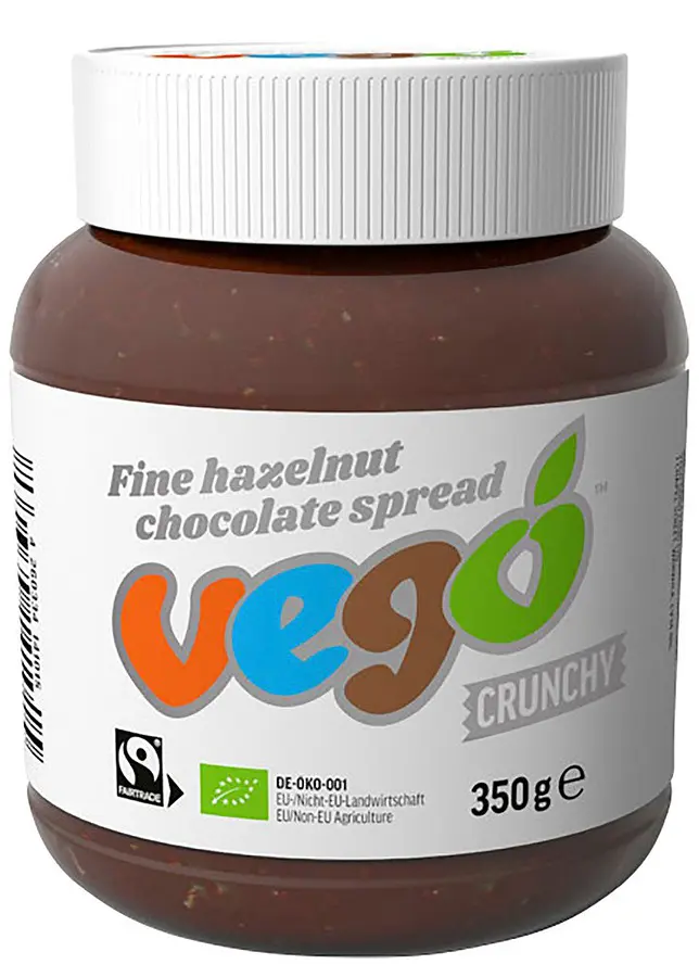 Vego Crunchy Aufstrich Schoko-Haselnuss Bio