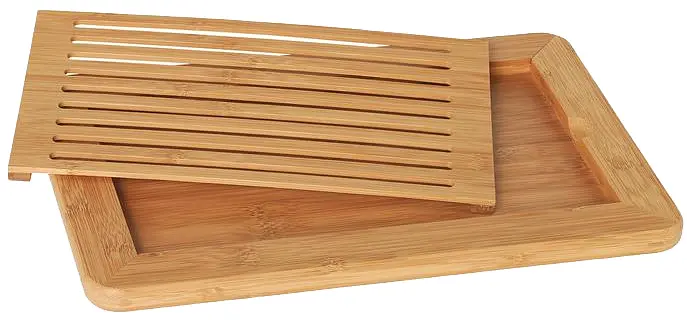 Bamboo Kitchen Aid Bread Cutting Board, 38 x 25cm