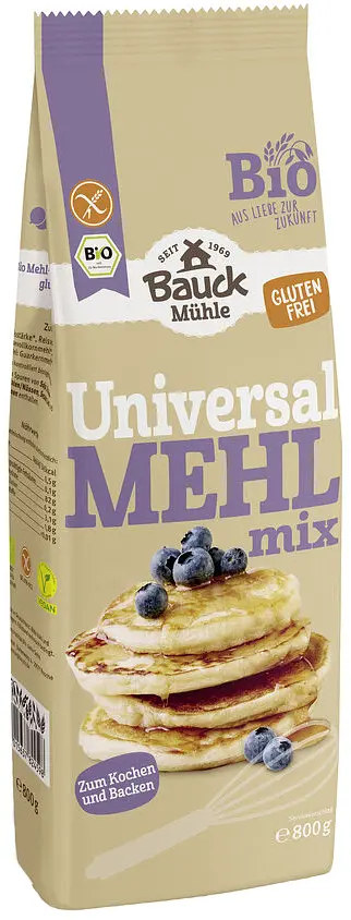 Mehl Mix Universal Mischung glutenfrei, Bio
