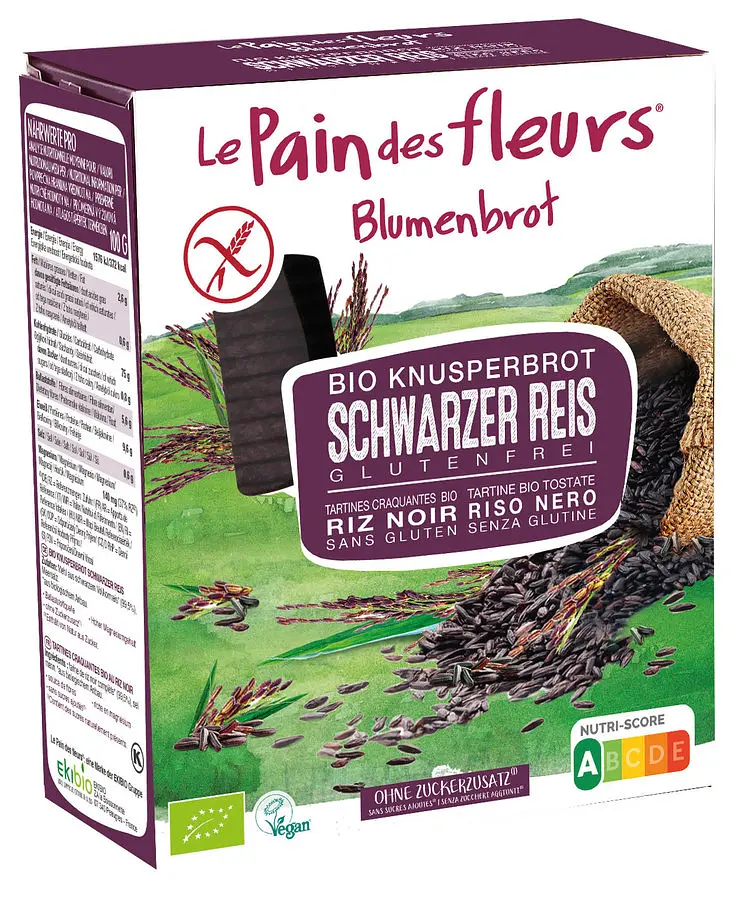 Le pain des fleurs Black Rice Organic