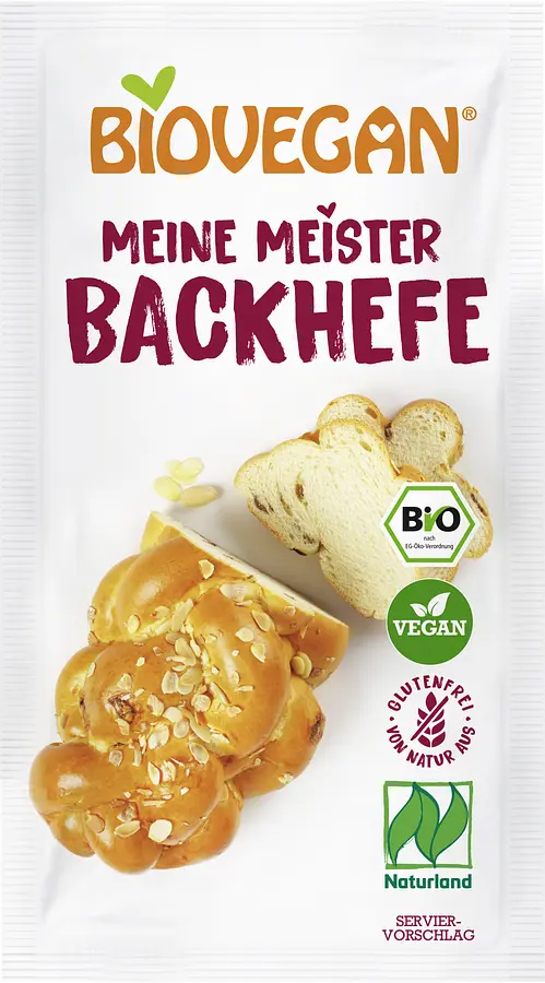Hefe Meister-Backhefe Glutenfrei Bio