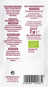 Hefe Meister-Backhefe Glutenfrei Bio, 7 g
