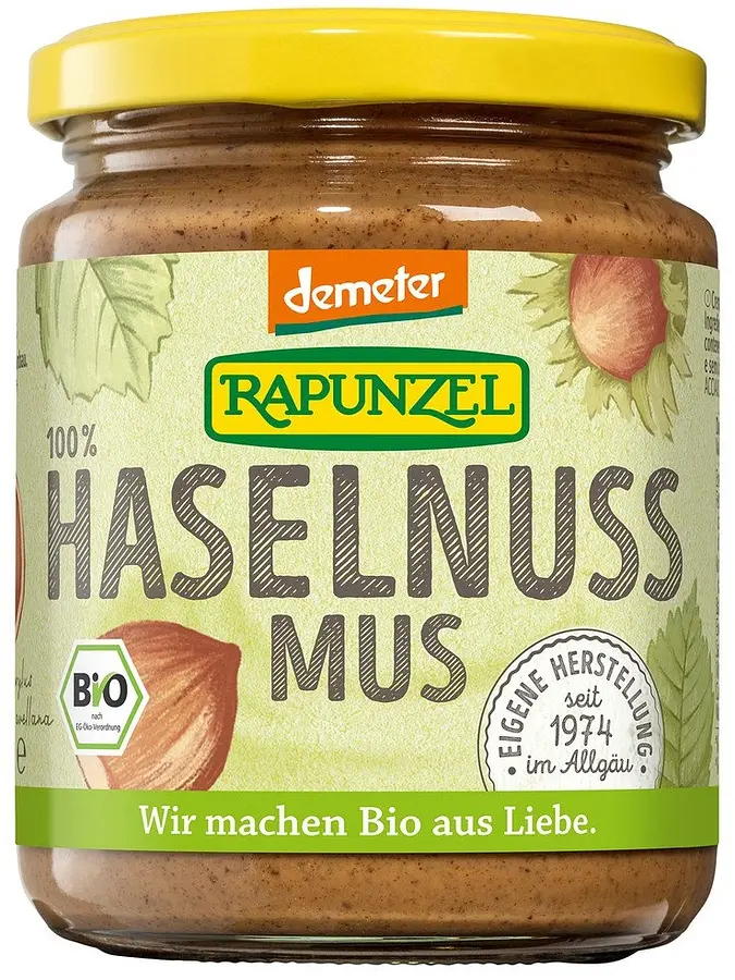 Hazelnutbutter Bio
