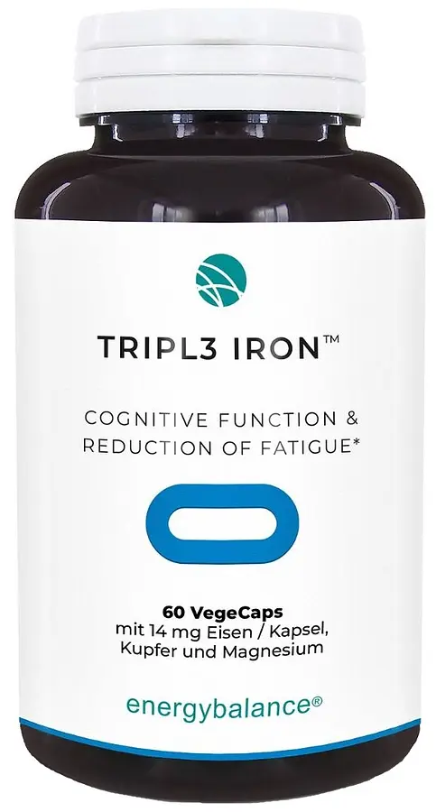 Eisen Tripl3 Iron 582mg Kapseln