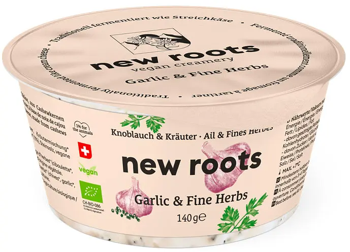New Roots Ail & Fines Herbes Extra Creamy Bio