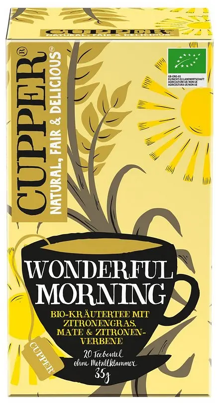 Tea Infusion Good Morning Organic, 20 Tea Bags