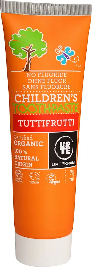 Toothpaste for Children Tuttifrutti No Fluoride Organic