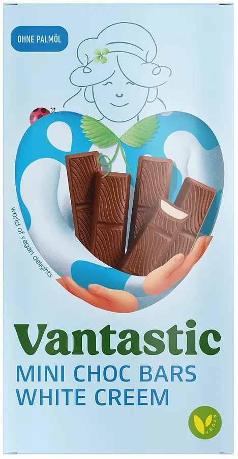 Mini Choc Bars White Creem