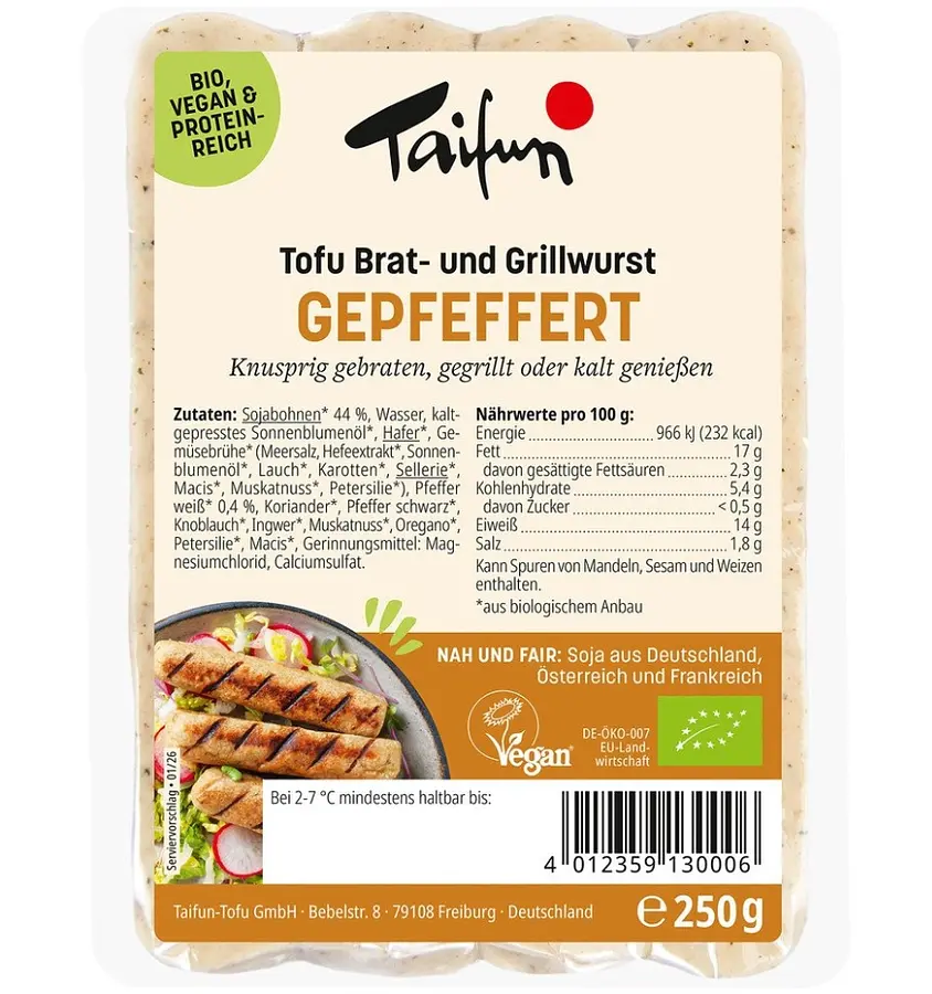 Tofu Grill Sausages Organic