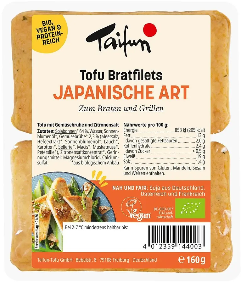 Tofu-Filets Japanese Style Organic