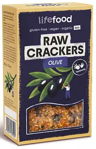 Cracker Olive Life Raw Organic