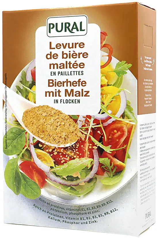 Beer Yeast Flakes with Malt