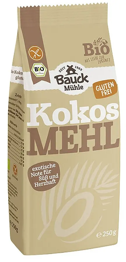 Mehl Kokosmehl glutenfei Bio