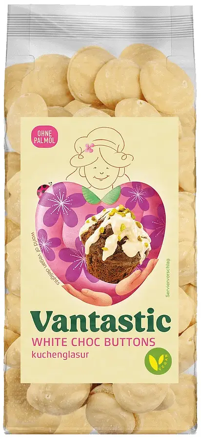 Vantastic Foods Buttons Weisse Schakalode