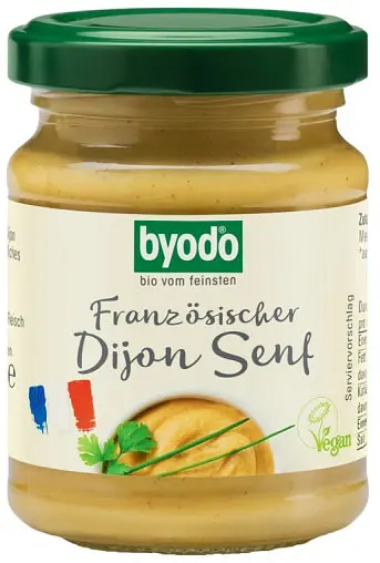 Senf Dijon Senf im Glas Bio