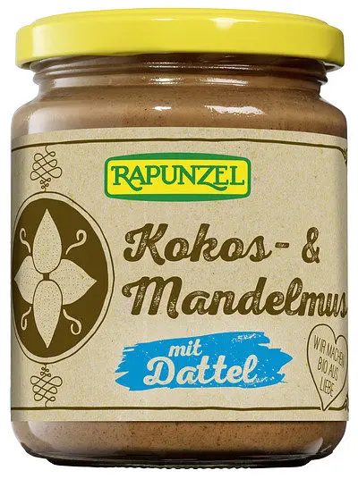 Kokos- & Mandelmus mit Dattel Bio