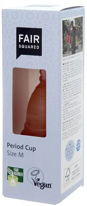 Menstrual Cup MEDIUM Fair Squared