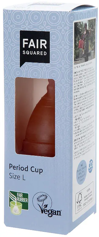 Menstrual Cup LARGE Fair Squared