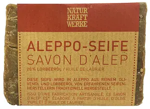 Seife Aleppo Seife ORIGINAL 100% biologisch abbaubar, 200 g
