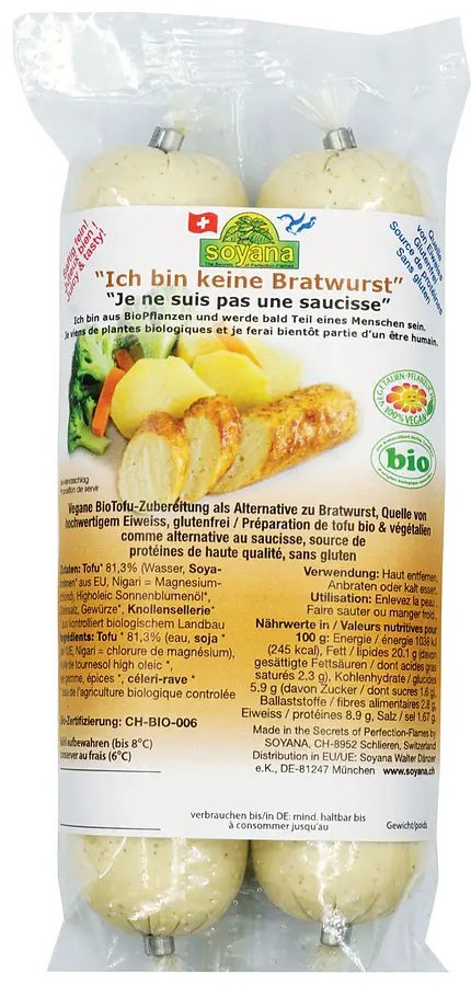 "I am not a Bratwurst Sausage" Organic