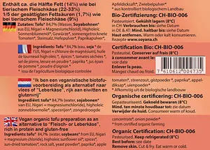 "Ich bin kein Fleischkäse" Glutenfrei Bio, 200 g