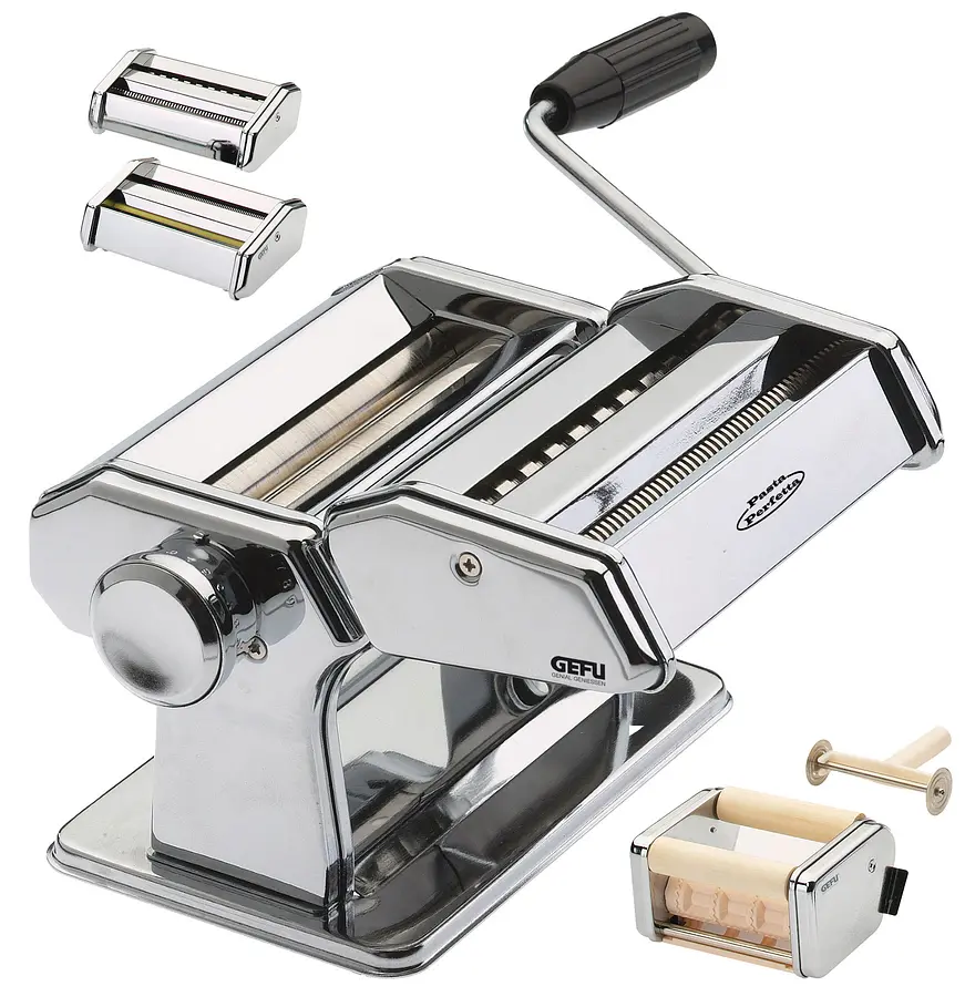 Pasta machine Set PASTA PERFETTA DE LUXE with 3 attachments