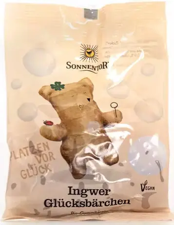 Jelly Ourson Gingembre Sans Gelatine, Bio