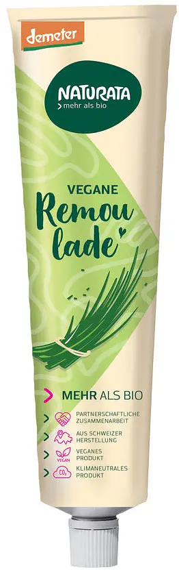 Vegane Alternative zu Remoulade ohne Ei Demeter