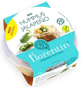 Hummus Jalapeno Organic, 170 g