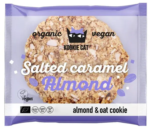 KOOKIE CAT Salted Caramel Mandel Cookie Bio