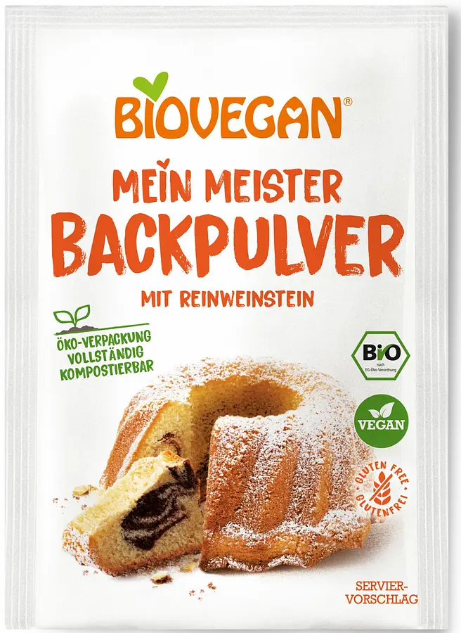 Backpulver Meister Backpulver Bio