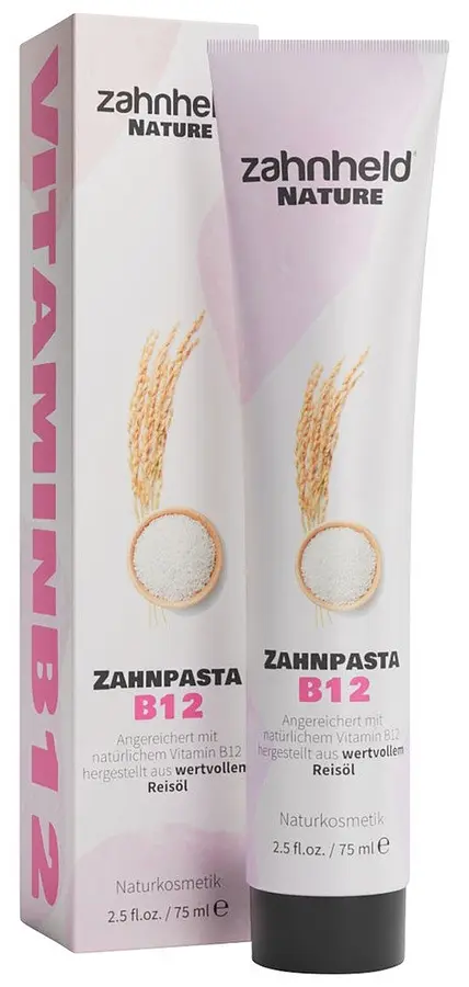 Toothpaste Vitamin B12 Vegan Fluoride-Free