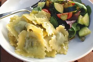 Pasta Frisch Ravioriselli Spinat Bio, 250 g