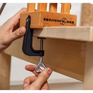 Grain Flaker with Wood Funnel Eschenfelder, 1 piece