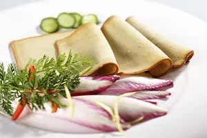 Charcuterie Tranches Veganslices Fumées Bio, 100 g