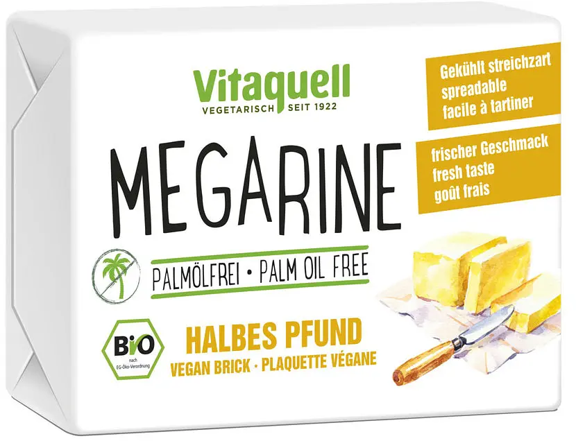 Margarine Palm Oil Free Megarine Organic
